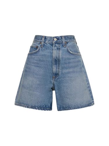 Shorts Aus Baumwolldenim „stella“ - AGOLDE - Modalova