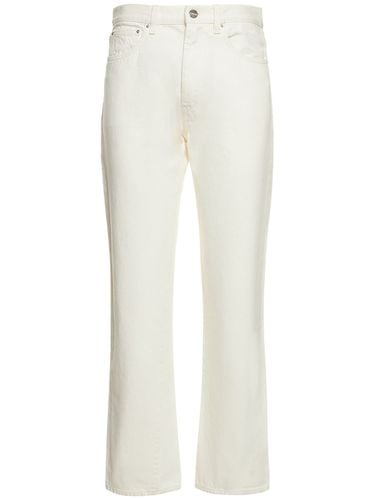 Twisted Seam Organic Cotton Jeans - TOTEME - Modalova