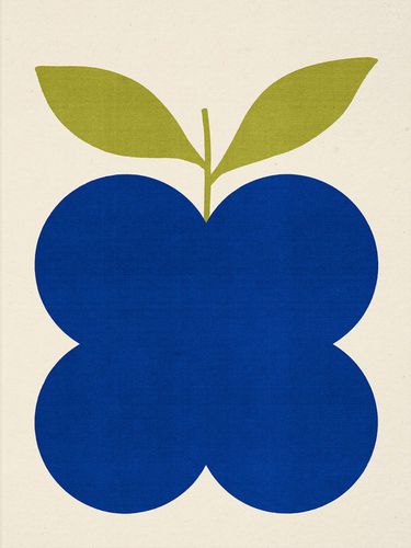 Druck „indigo Fruit“ - PAPER COLLECTIVE - Modalova