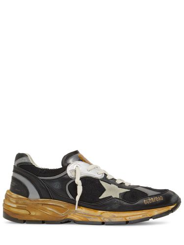 Mm Running Dad Net & Nappa Sneakers - GOLDEN GOOSE - Modalova