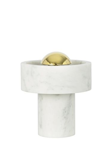 Lampada Da Tavolo Led Portatile Stone - TOM DIXON - Modalova