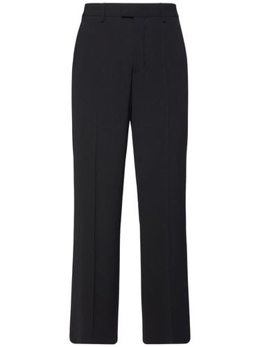 Gaspar Wool & Viscose Flared Pants - ANN DEMEULEMEESTER - Modalova