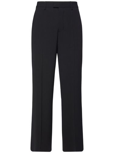 Pantalones Acampanados De Lana Y Viscosa - ANN DEMEULEMEESTER - Modalova