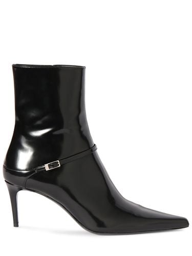 Mm Vendome Leather Ankle Boots - SAINT LAURENT - Modalova