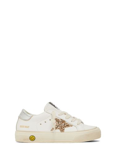 Sneakers May De Piel Con Cordones - GOLDEN GOOSE - Modalova