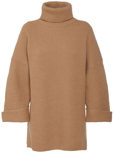 Maglia Collo Alto Oversize Dula In Lana A Costine - MAX MARA - Modalova