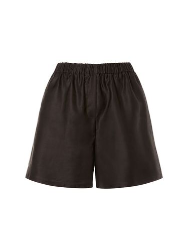 Piadena Cotton High Waist Shorts - MAX MARA - Modalova