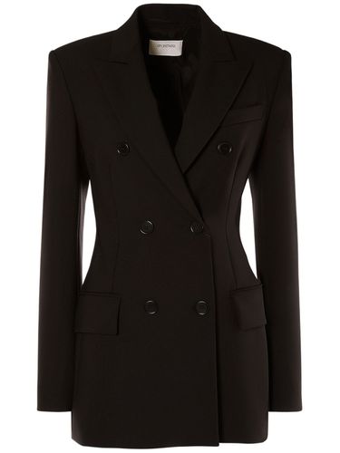 Gelly Double Breast Wool Blazer - SPORTMAX - Modalova