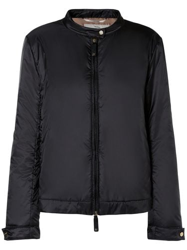 Chaqueta Bomber De Techno Con Cremallera - MAX MARA - Modalova