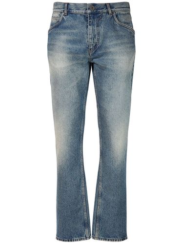 Reguläre Jeans Aus Baumwolldenim - BALMAIN - Modalova