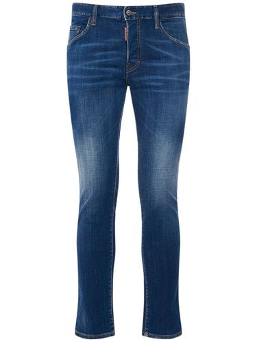 Skater Stretch Cotton Denim Jeans - DSQUARED2 - Modalova