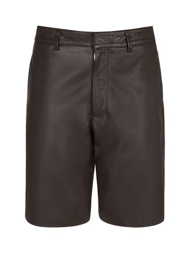 Leather Shorts - LEMAIRE - Modalova