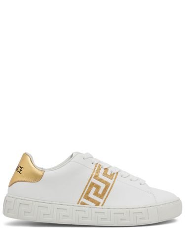 Sneakers Con Logo - VERSACE - Modalova