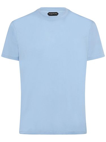 T-shirt In Misto Cotone - TOM FORD - Modalova