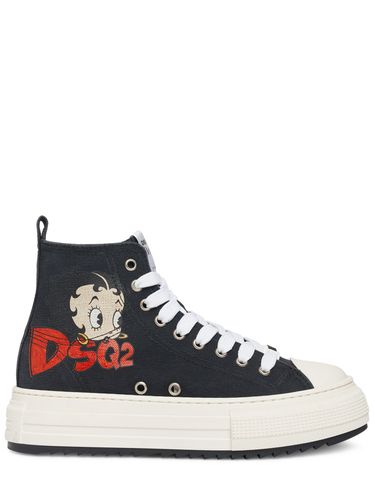 Sneakers Aus Canvas „berlin“ - DSQUARED2 - Modalova