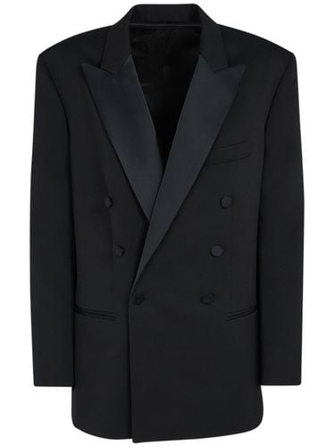 Peagan Wool Double Breasted Blazer - ISABEL MARANT - Modalova