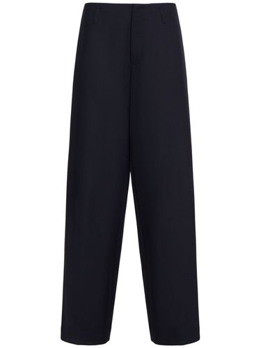 Tropical Stretch Wool Wide Leg Pants - PHILOSOPHY DI LORENZO SERAFINI - Modalova