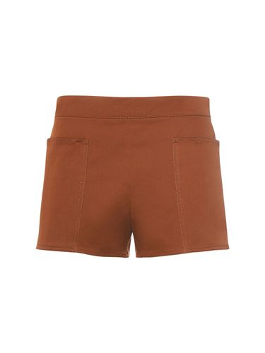 Shorts De Sarga De Algodón - MAX MARA - Modalova