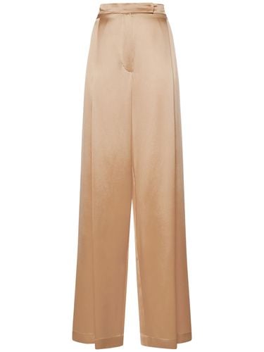 Weite Hose Aus Seidensatin „fiesta“ - MAX MARA - Modalova