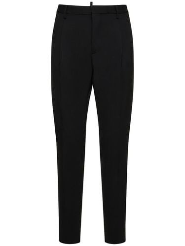 Pantalones De Lana Stretch - DSQUARED2 - Modalova