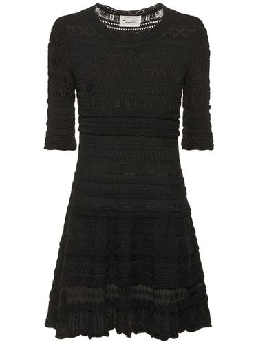 Fauve Crochet Cotton Mini Dress - MARANT ETOILE - Modalova