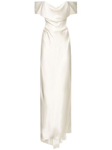 Nova Cocotte Heavy Silk Satin Long Dress - VIVIENNE WESTWOOD - Modalova