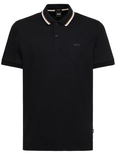 Penrose Cotton Piqué Polo - BOSS - Modalova