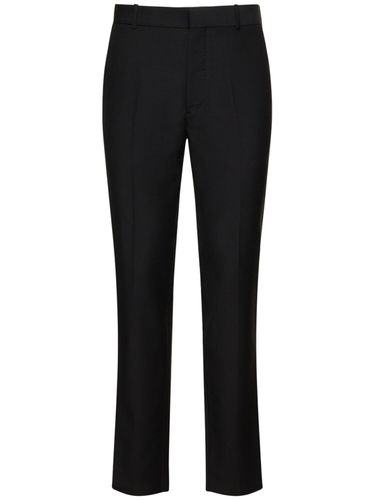 Pantalones Sastre Slim Fit De Mezcla De Lana - ALEXANDER MCQUEEN - Modalova