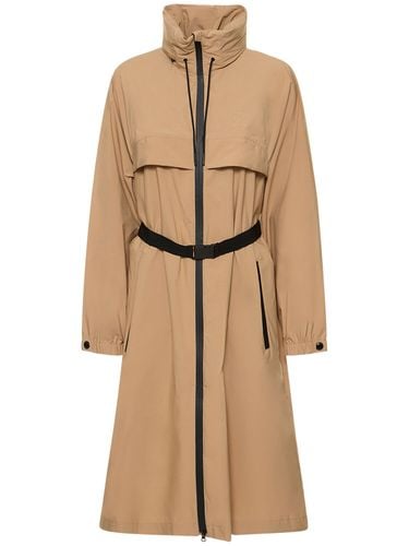 Edenthorpe Hooded Long Rain Jacket - BURBERRY - Modalova