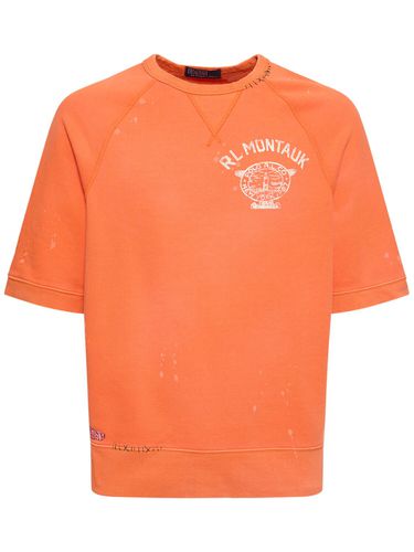 Logo Cotton Short Sleeve Sweatshirt - POLO RALPH LAUREN - Modalova