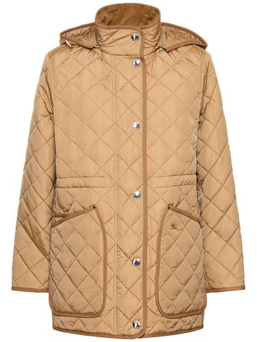 Steppjacke Mit Kapuze „roxbugh“ - BURBERRY - Modalova