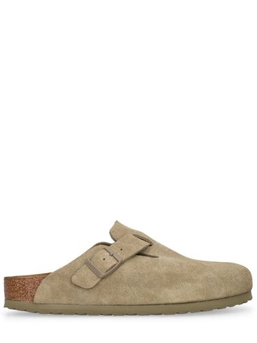 Boston Suede Mules - BIRKENSTOCK - Modalova