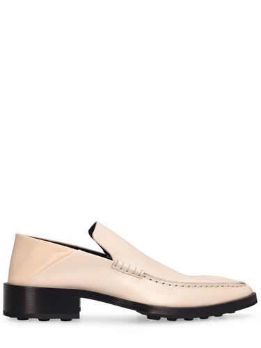 Mm Leather Loafers - JIL SANDER - Modalova