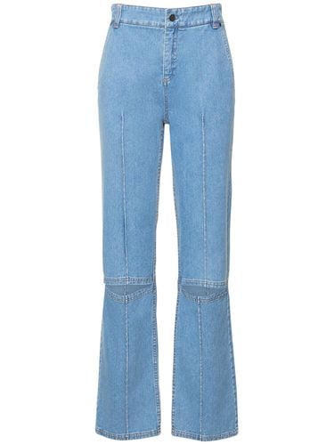 Cotton Denim Mid Rise Straight Jeans - ET OCHS - Modalova