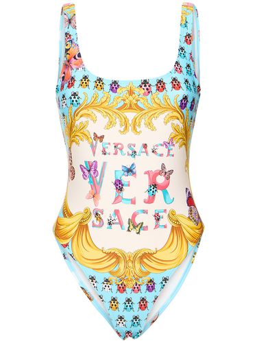 La Vacanza Print One Piece Swimsuit - VERSACE - Modalova