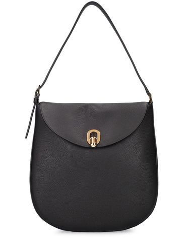 Bolso Hobo Grande Tondo De Piel - SAVETTE - Modalova