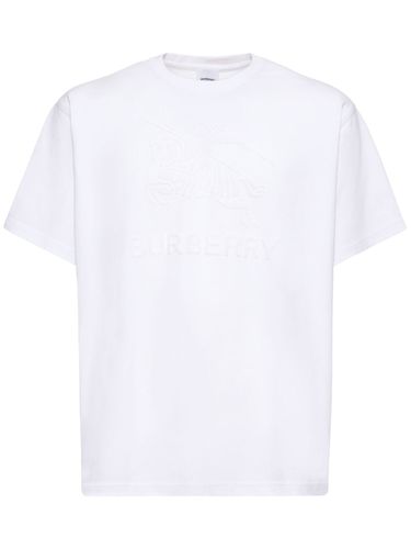 Raynerton Cotton Jersey T-shirt - BURBERRY - Modalova