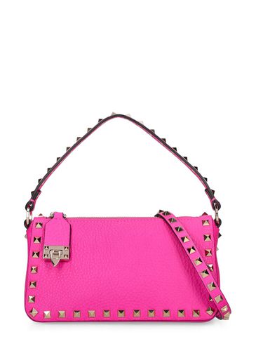 Boldo Pequeño Rockstud De Piel Con Tachuelas - VALENTINO GARAVANI - Modalova