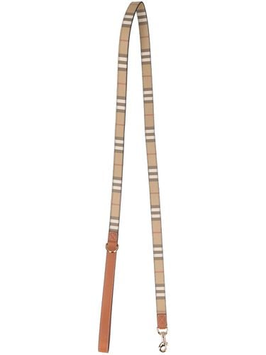 Check Printed Dog Leash - BURBERRY - Modalova