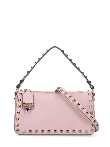 Borsa Piccola Rockstud In Pelle - VALENTINO GARAVANI - Modalova