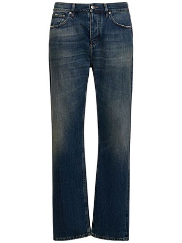 Jeans De Denim Con Pierna Recta - BURBERRY - Modalova