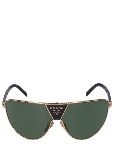 Catwalk Pilot Metal Sunglasses - PRADA - Modalova