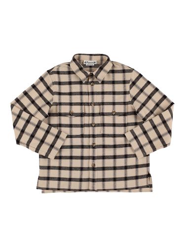 Checked Long Shirt - BONPOINT - Modalova