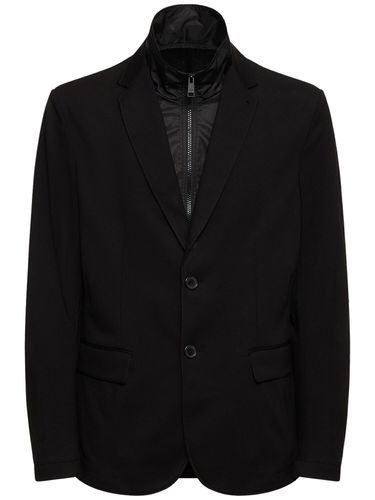 Viscose & Nylon Double Layer Jacket - ARMANI EXCHANGE - Modalova