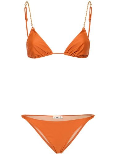 Dolores Triangle Bikini Set W/chain - DOLLA PARIS - Modalova