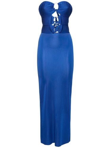 Keyhole Strapless Jersey Long Dress - TOM FORD - Modalova