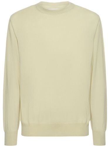 Superfine Wool Sweater - JIL SANDER - Modalova