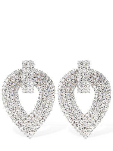 Crystal Drop Earrings - ALESSANDRA RICH - Modalova