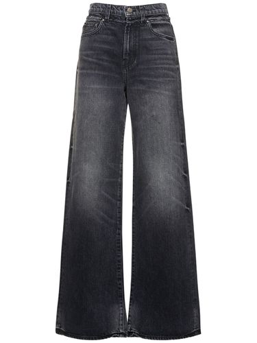 Double Waistband Wide Leg Denim Jeans - AMIRI - Modalova