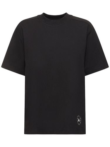 Sportswear Logo Cotton Blend T-shirt - ADIDAS BY STELLA MCCARTNEY - Modalova